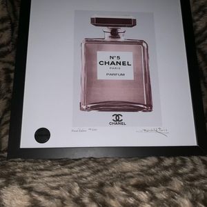 Chanel No 5 by Fairchild Paris wall art